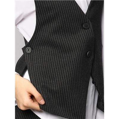 Жилет для девочки SP2513 (Темно-серый)