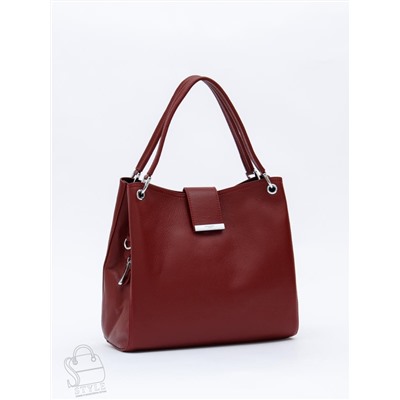Сумка женская кожаная 98357SP wine red Velina Fabbaino-Safenta в Новосибирске