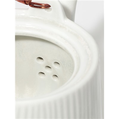 Чайник заварочный Magistro Willow, 700 мл, фарфор, голубой