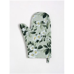 Прихватка варежка «Доляна» Jasmine, 20×28 см, рогожка, хлопок 100%, 164 г/м²