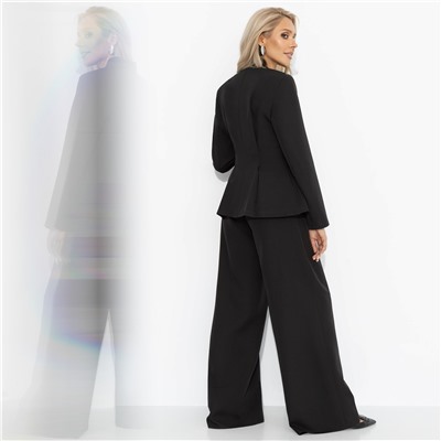 Брючный костюм приталенный, Время знаков (2 в 1, светская львица)