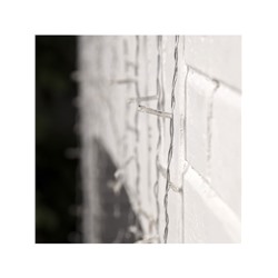 Гирлянда «Бахрома-арка» 1×1 м, IP20, прозрачная нить, 126 LED, свечение белое, 8 режимов, 220 В