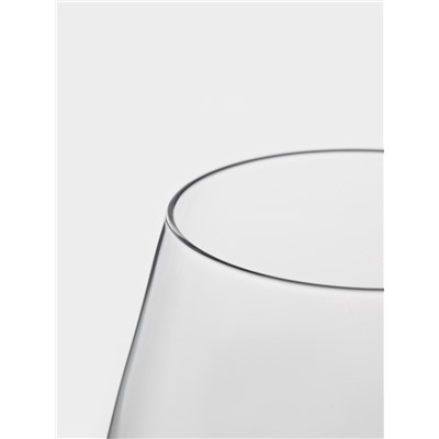 Бокалы для вина Magistro «Амьен», 530 мл, h=28 см, набор 2 шт., стекло, прозрачные