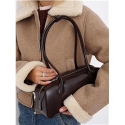 Сумка женская кожаная 6003LP coffee Polina&Eiterou