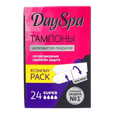 Тампоны Day Spa super, 24 шт.