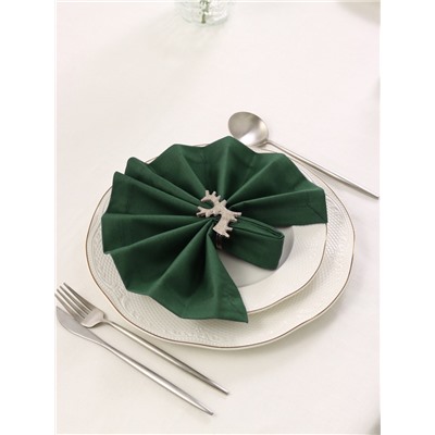 Кольцо для салфеток «Оленёнок», 5×4×5 см, алюминий