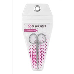 Frau Finger Ножницы для ногтей детские прямые / Classic FS-402SP, глянцевые, ручная заточка, 9,5 см KRISTALLER, 1110196