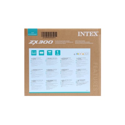 Автоматический пылесос для бассейна ZX300, для насосов от 6056 до 13248 л/ч, 28005 INTEX