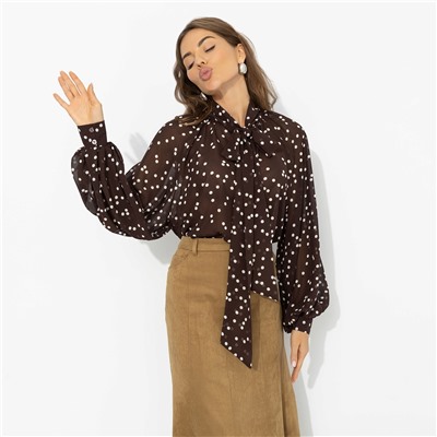 Блуза для нескучного офиса, Привлекаю удачу (американо)