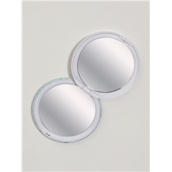 Зеркало складное «Надписи», d=7.5 см, рисунок МИКС