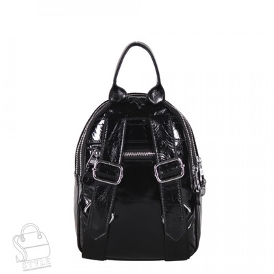 Рюкзак женский кожаный 39037VG black Vitelli Grassi