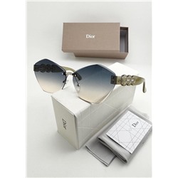 Набор женские солнцезащитные очки, коробка, чехол + салфетки #22770578