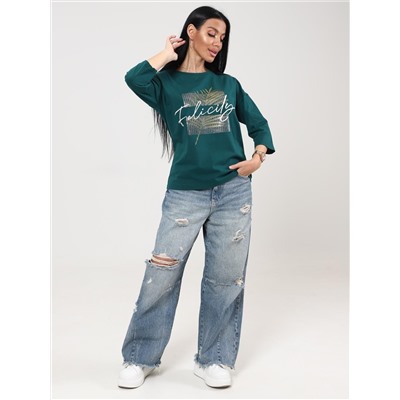 Хоста - футболка изумрудный