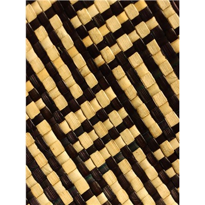 Сумка плетёная из пандана, 22×14×35 см, бежево-коричневая