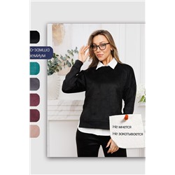 Костюм с брюками замшевый брючный 43043 НАТАЛИ, 1218218