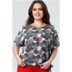 Блуза женская  4262/01/Белый, черный
