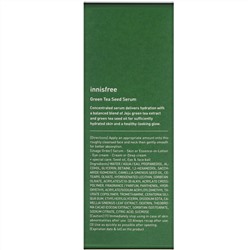 Innisfree, Сыворотка с экстрактом семян зеленого чая, 80 мл (2,7 жидк. унции)