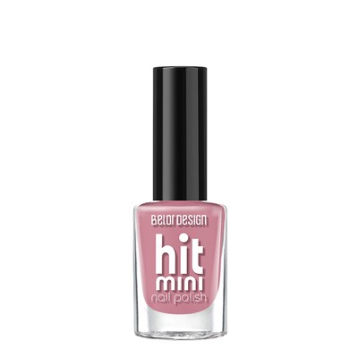 БЕЛОР ДИЗАЙН Лак для ногтей "Mini HIT" (6мл) №006 гряз.розов.
