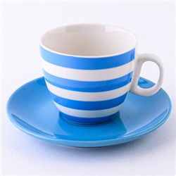 9-25070-1 Чайная пара 2пр 220мл Blue (х1)