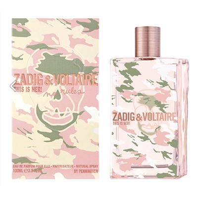 ZADIG & VOLTAIRE THIS IS HER NO RULES edp (w) 100ml