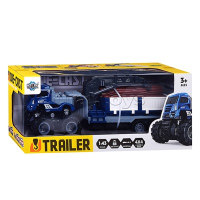 Машина "Мега лесовоз" в коробке