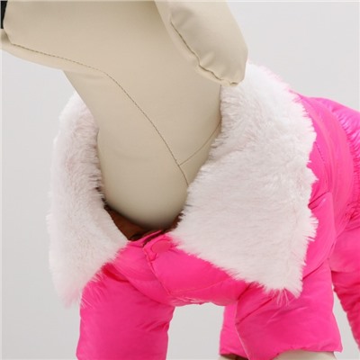 Комбинезон «Астронавт», размер 10, ДС 25 см, ОГ 34 см, ОШ 24 см, розовый