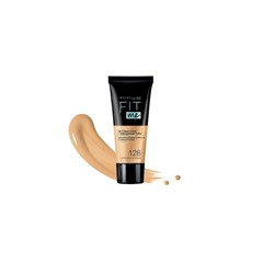 Maybelline New York Тональный крем Fit me 30мл тон 128 натурально-бежевый
