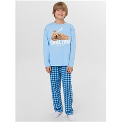 КОМПЛЕКТ ДЛЯ МАЛЬЧИКОВ (ЛОНГСЛИВ, БРЮКИ) 563334