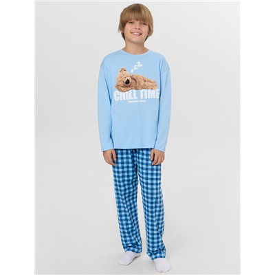 КОМПЛЕКТ ДЛЯ МАЛЬЧИКОВ (ЛОНГСЛИВ, БРЮКИ) 563334