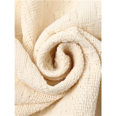 Плед с бахромой «Этель» Love, 130×180 см, жаккард