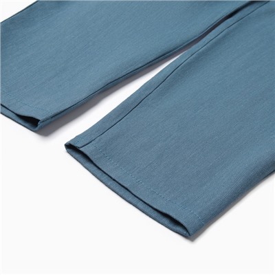 Брюки для мальчика KAFTAN Linen, размер 30 (98-104 см), синие