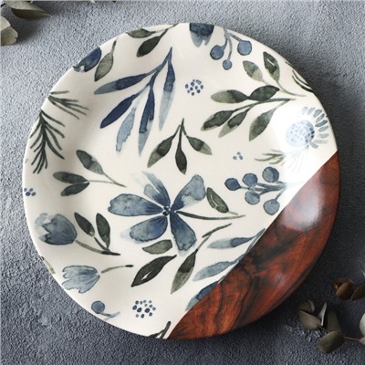Тарелка керамическая «Фьюжен», 21.5 см, Dolce Ceramo