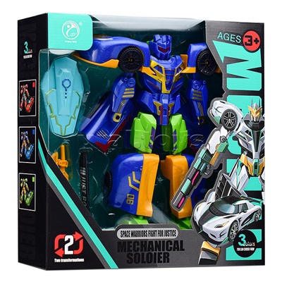 Робот трансформирующийся в спорткар, в коробке