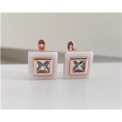 Серьги с керамикой