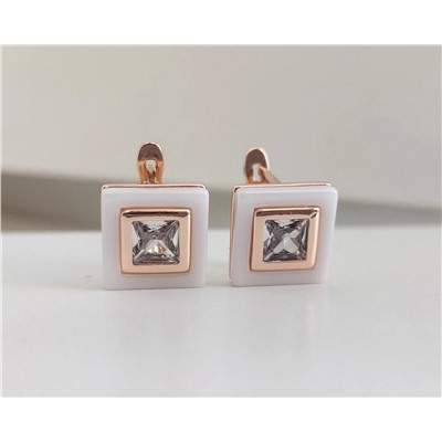 Серьги с керамикой