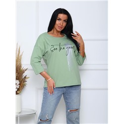 Эрини - футболка оливковый