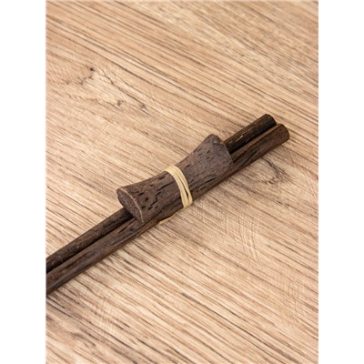 Палочки китайские «Сиреневый цветок», 5 пар, 23×8×2 см, кокос