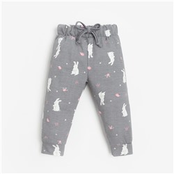 Ползунки - штанишки «Крошка Я» Princess, рост 68-74 см, серые