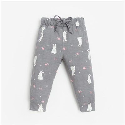 Ползунки - штанишки «Крошка Я» Princess, рост 68-74 см, серые