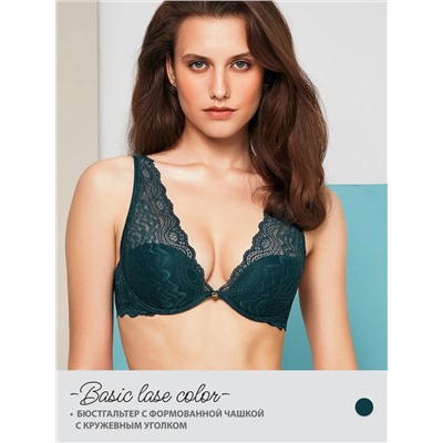 Minimi Бюстгальтер MNM LACE  2141 Бюстгальтер с Формованной чашкой  с кружевным уголком