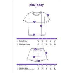 Костюм (Футболка+Шорты) PLAYTODAY, 1088549