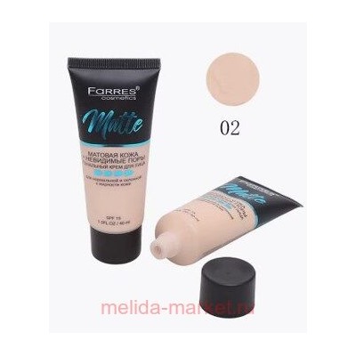 Farres Тональный Крем Matte тон 02 4005