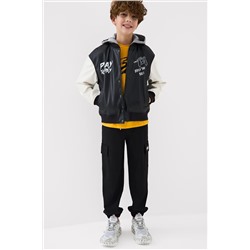 Куртка текстильная с полиуретановым покрытием для мальчиков (бомбер) PLAYTODAY, 1240194