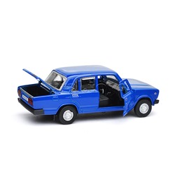 Машина металл LADA ВАЗ-2105 1997 12 cm, (двери, багаж, океан.)инерц.,в коробке