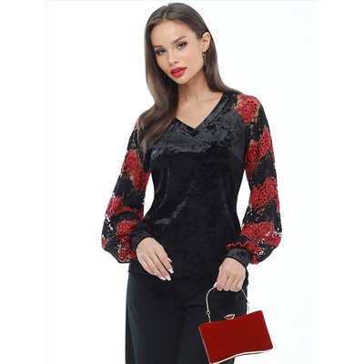 Блузка Александрин, блэк