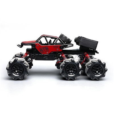 Машина "Шестиколесный Монстр" р/у, 27 MHz,в  коробке