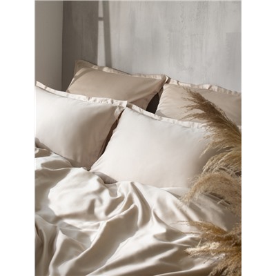 Пододеяльник 1.5-спальный SL Home, 150×220 см, бежевый, тенсель