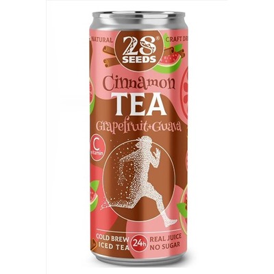 Чай Коричный "Грейпфрут + Гуава"ж/б 330мл ЭКОПРОДУКТЫ, 1187120