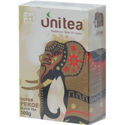 UNITEA. Super Pekoe 100 гр. карт.пачка