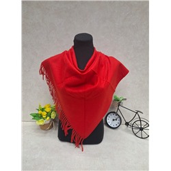 Платок из кашемира, цвет красный